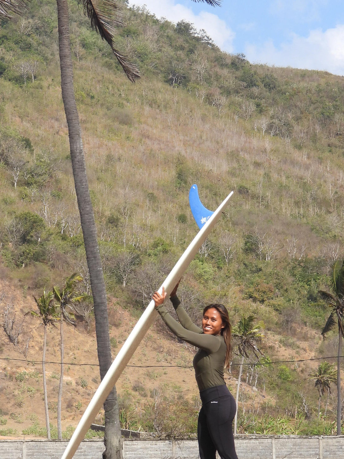 Dhea Natasya, makai fins, Kuta beach, padrol, drifter surf