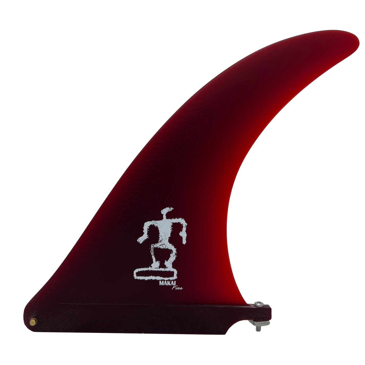 Single Fin Cruiser 9" - Wine Red