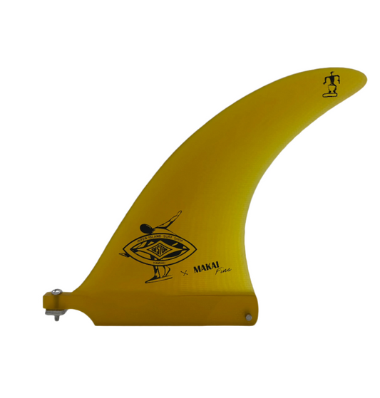 Single Fin The Lango 6.5"  - Yellow