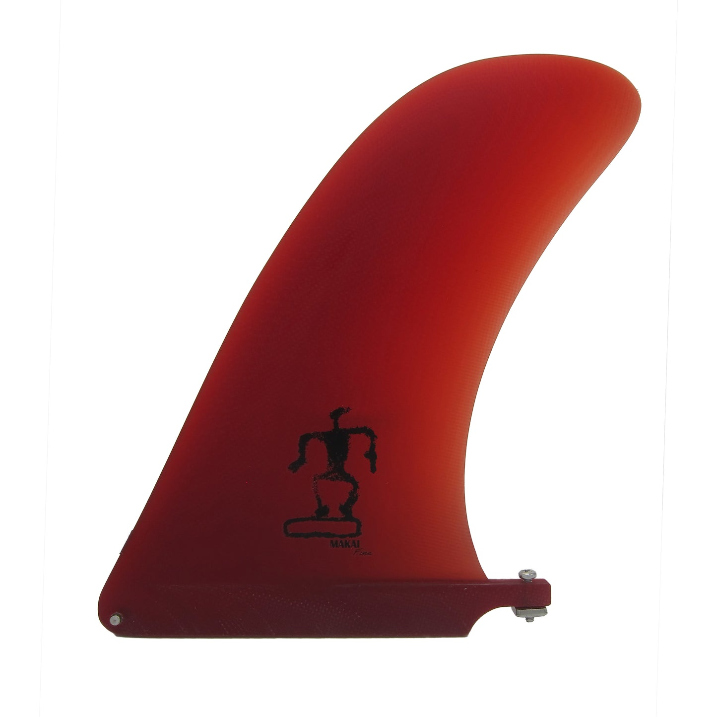 Single Fin Pivotal 9.5" - Wine Red