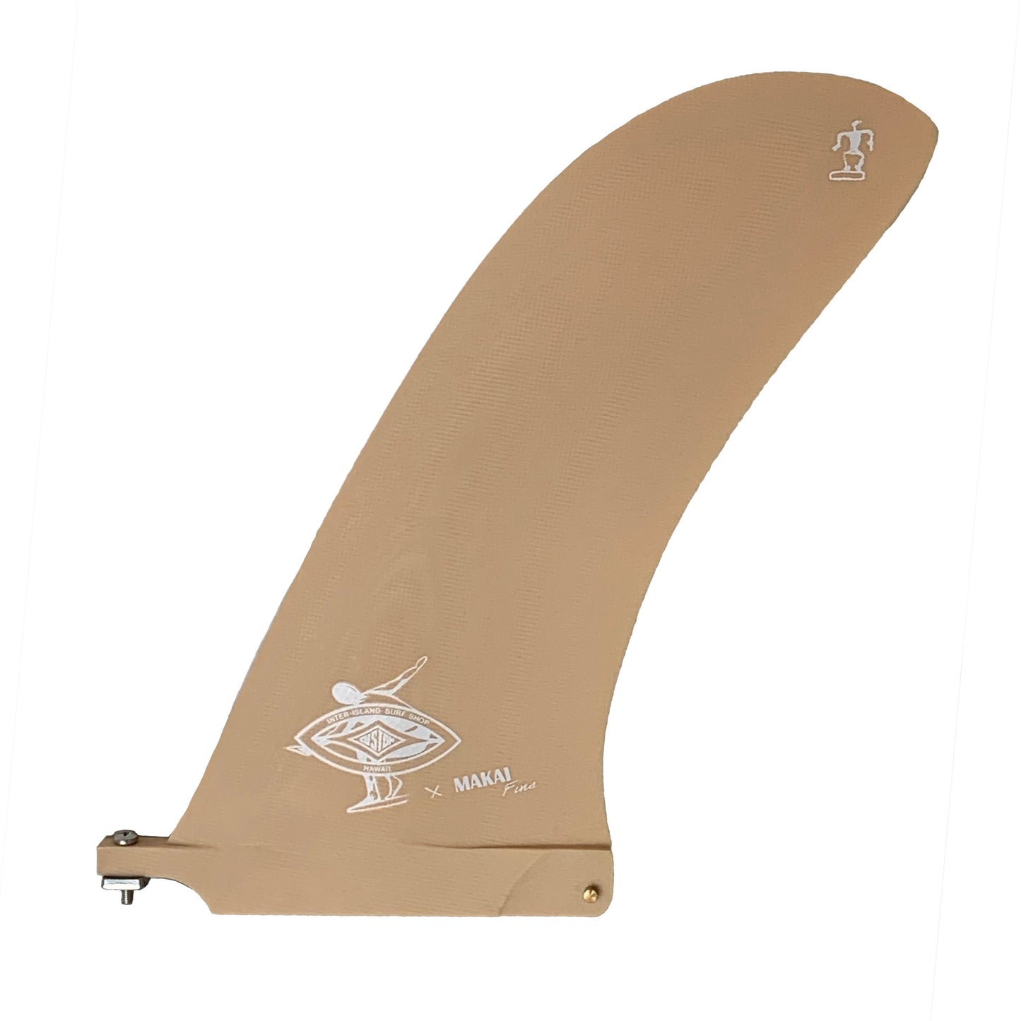 Single Fin Come Back 9.5"  - Peach