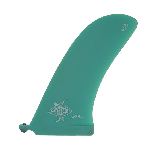 Come Back 9.5" Single Fin  - Turquoise - Makai Fins