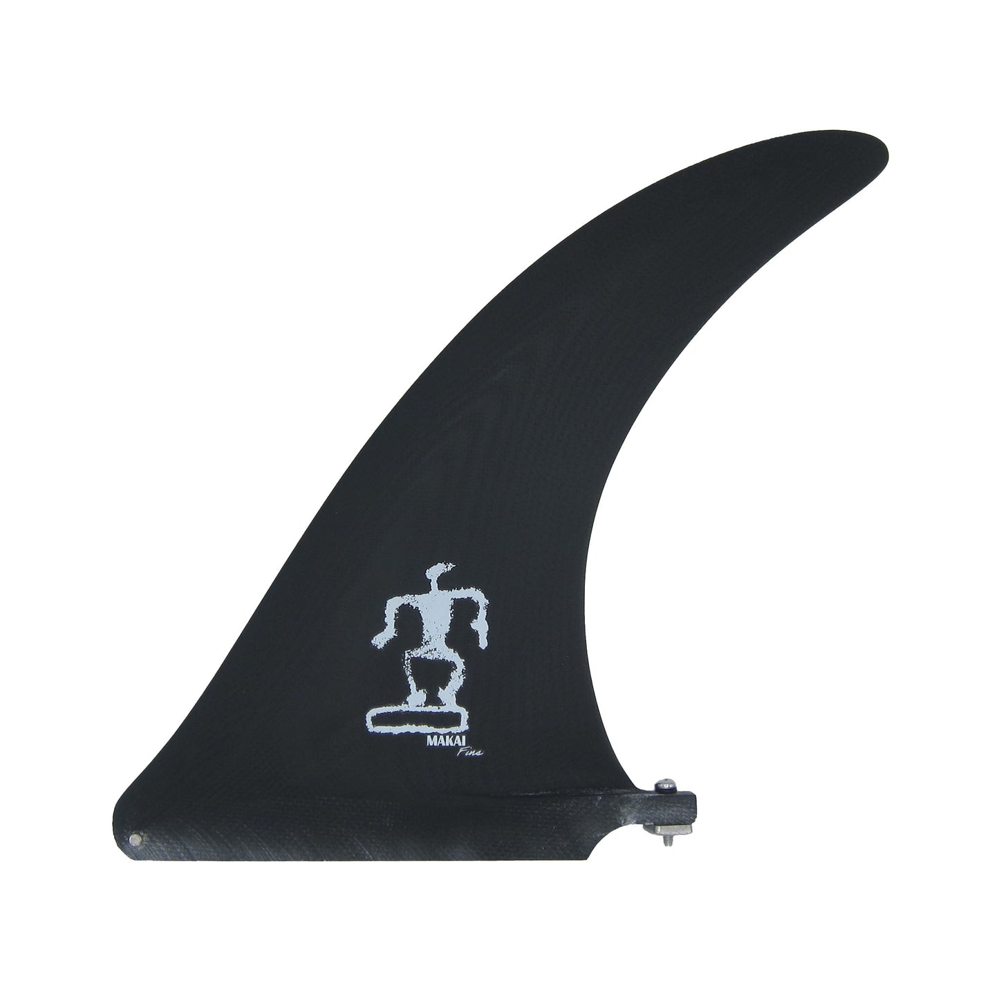 Cruiser 9" Single Fin - Black - Makai Fins