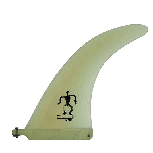 Hull Flex 9" Single Fin - Natural - Makai Fins