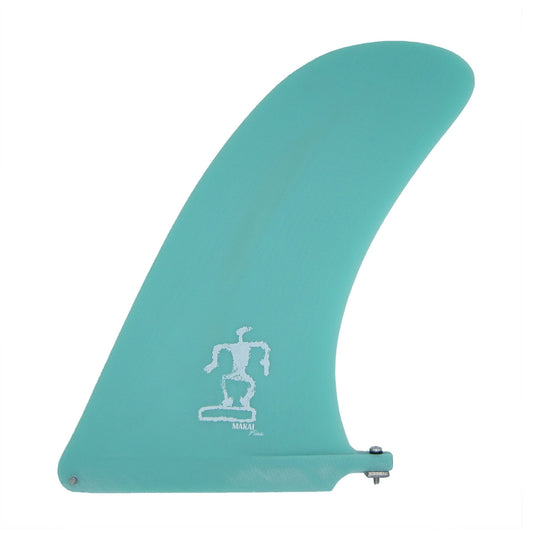 Pivotal 10" Single Fin - Turquoise - Makai Fins