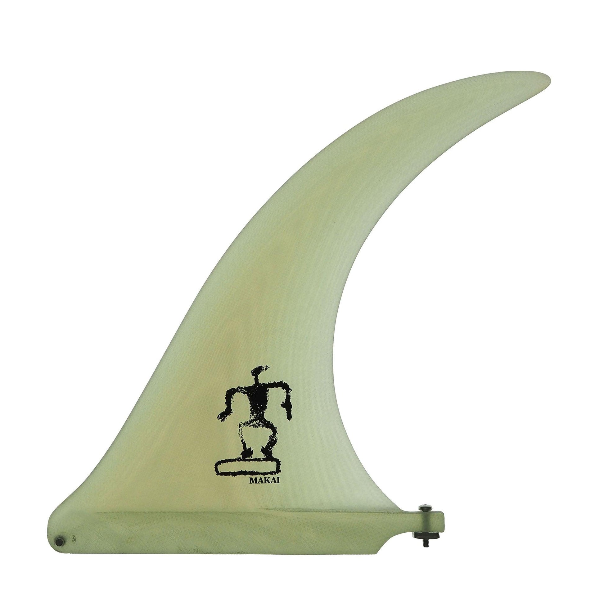 Sickle Flex 9.5" Single Fin - Natural - Makai Fins